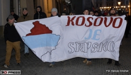 Demonstracja: Kosowo jest serbskie. 2018-02-17